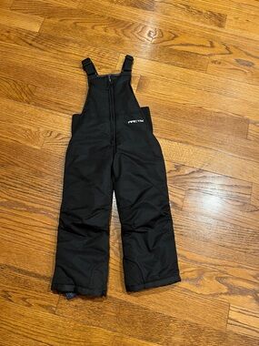 Arctix Black Kids Snow Bib Overalls size 4T